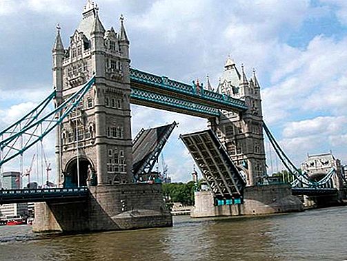 Tower Bridge bridge, Londýn, Velká Británie