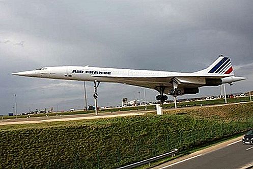 Concorde vliegtuigen