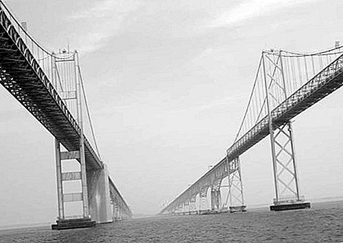 Chesapeake Bay Bridge-Tunel Bridge, Virginia, Spojené státy americké