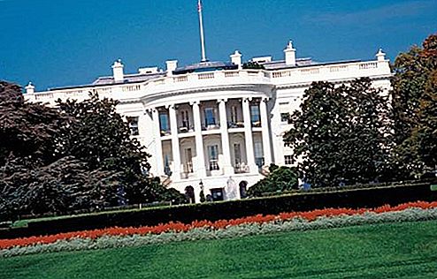 Presidentieel kantoor en woonhuis van het Witte Huis, Washington, District of Columbia, Verenigde Staten