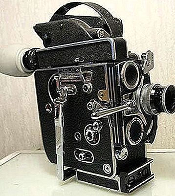 Càmera de cinema en moviment