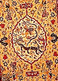 Kāshān tapijt