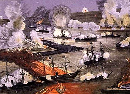 Slaget om den amerikanske borgerkrigen i New Orleans [1862]