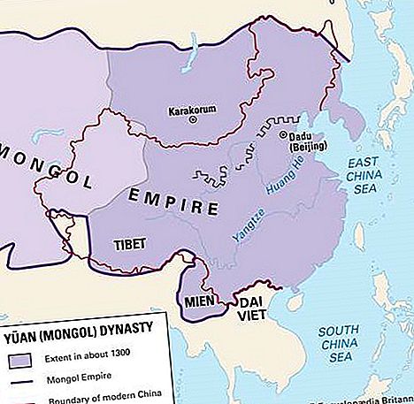 Yuan-dynastian Kiinan historia