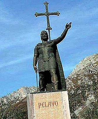 Slaget om Covadonga spansk historie [ca. 720]