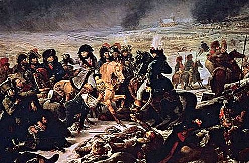 Batalla de la historia europea de Eylau [1807]