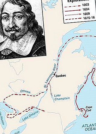 Samuel de Champlain Explorador francês